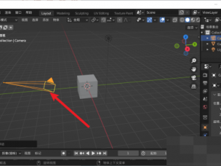 Blender怎么移动摄像机？Blender移动摄像机教程